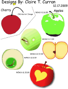 Clear's Designs and Art: Apples