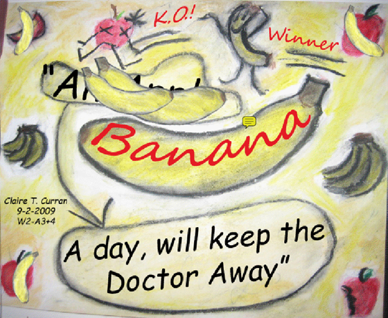 Clear's Designs and Art: Banana